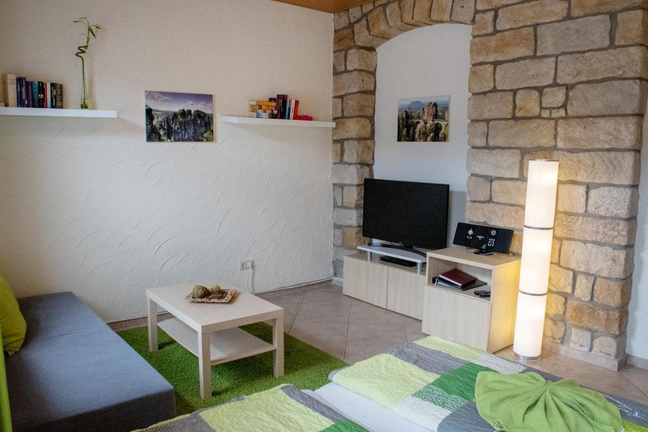 Haus Wettin Apartment Bad Schandau Luaran gambar